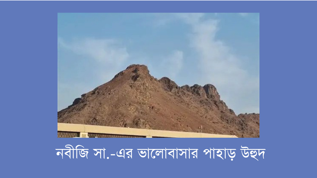 নবীজি ﷺ-এর ভালোবাসার পাহাড় উহুদ