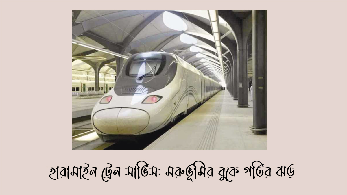 হারামাইন ট্রেন সার্ভিস: মরুভূমির বুকে গতির ঝড়